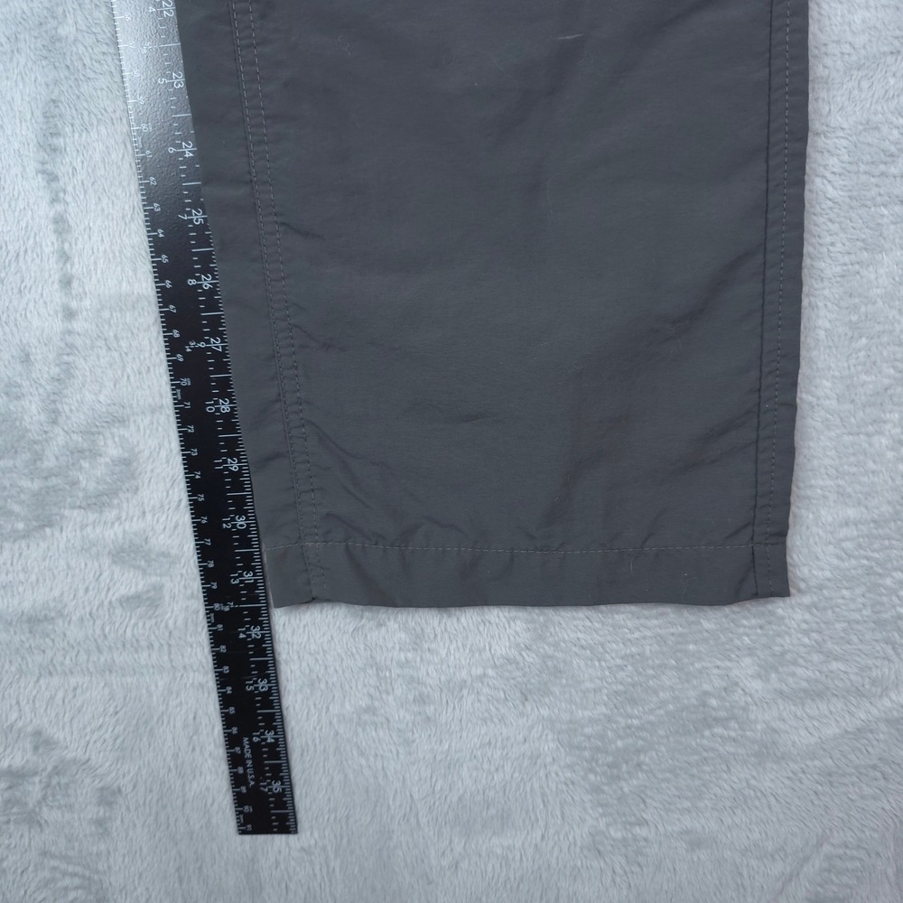 Columbia Cargo Pants Mens 34x32 Gray Omni-Shade Hiking Outdoor Nylon Gorpcore - Picture 10 of 12